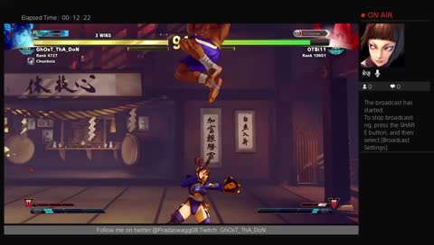 Quick stream today sfv ranked