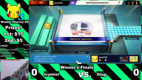 1PNSS ⚡JOEMEISTER'S THIRD WEEKLY TOURNEY!! Who will take the $15 grand prize?⚡ >>!enter !socials !tokens<<