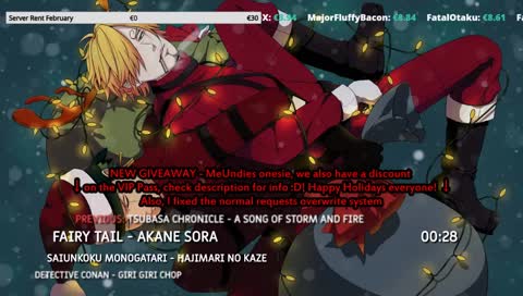 Anime Music Radio 24/7 - Monthly giveaways!