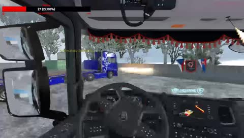 ❄️🚚ETS2🔥Pár zakázek🚚❄️Sorry za hučení procesoru snad brzy bude nový :)