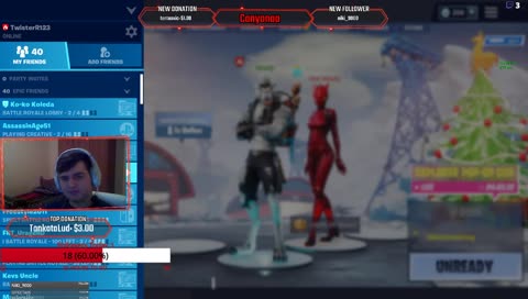 Fortnite Играя с вас!!!!+ВЕСЕЛИ празници  <3