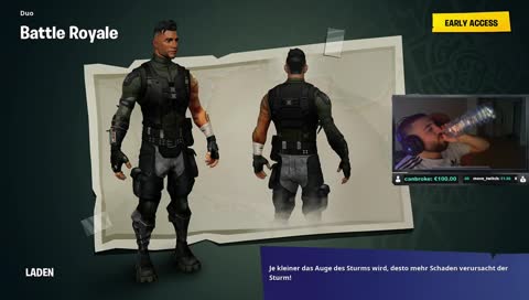 Fortnite mit der Gang