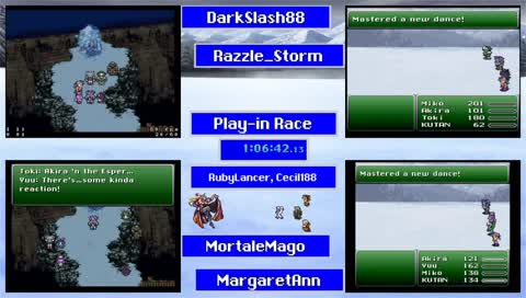 FF6: BC Tournament - Play-in Race