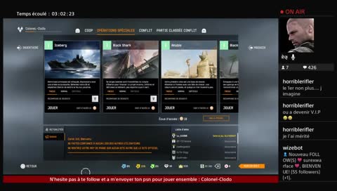[FR] [PS4] [WARFACE] On Grind avant les tournois ! 🗣🤗