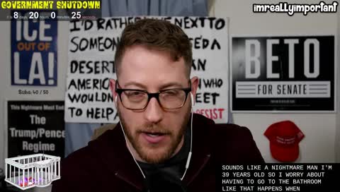 Talking politics and then playing an 80s cop simulator