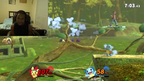 Dicking around smashing. All PUNS Follow my Twitch!