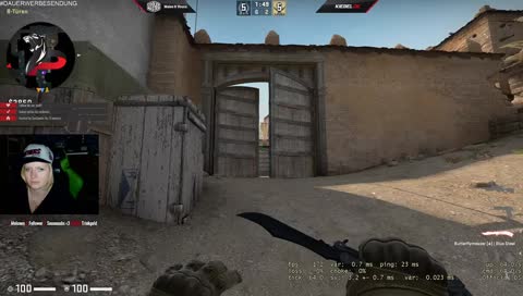 ich brauch nix sehen...