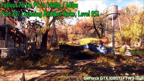 Fallout 76 Live Stream for PC, in 1440p/60fps, Part 32 Level 93