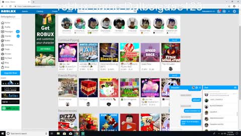 i need a new game suggest them in the chat and done forgot to follow me