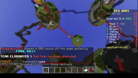 Celebratory Bed Wars