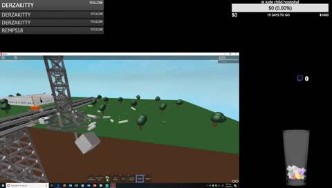 roblox/all donations will go to st jude