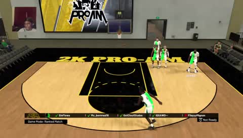 Nba 2k19 Rec Pro-Am ranking up court