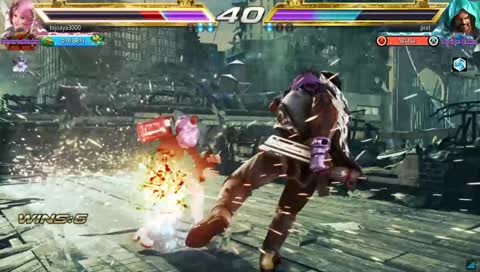 디폼 알리사 alisa 철권 랭크매치