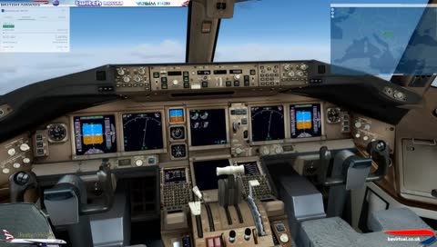 [P3Dv4] BAW165 31/DEC LHR-TLV B772 [VATSIM + Real world flight]