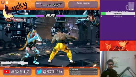LuckyStream - MY LAST TEKKEN 7 RANKED IN 2018