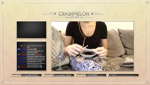 Happy New Year! <3 Crochet stream ^^,
