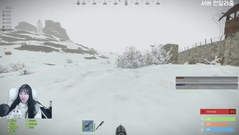 [Rust]러스트_초기화 얼마 안남았넹 힐링 러스트 가자... 생존게임_ 스팀_