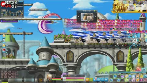 [명예훈장] 메이플 부캐 아크 3일차! 140/300억 오늘 첫 보스레이드 갑니다!! 『새해 복 많이 받으세요!』