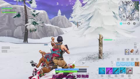 НОВОГОДНИЙ СТРИМ ► ФОРТНАЙТ. ПОБЕДА, ДВА НОЖА ✪