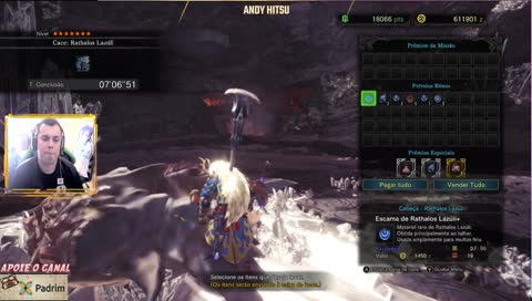 [BR] Monster Hunter World PC - Hunter Fashion no Ano Novo - Stream #136