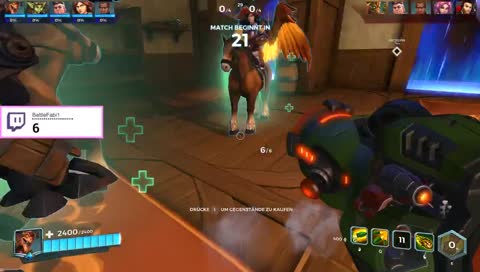 Paladins auf Twitch 3er stream/video auf Twitch