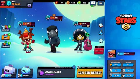 Brawl Stars Road to 5000 Pokalen. Frohes Neues!