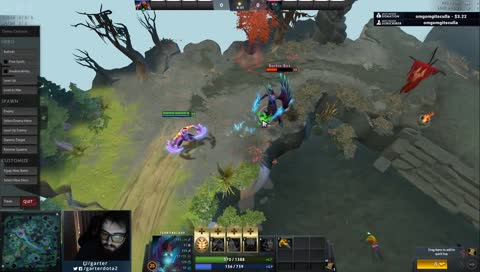 around 12 firework sound warning also dedicated streamer btw :) - https://twitter.com/garterdota2