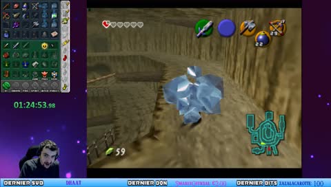 [Live FR] The Legend Of Zelda OOT Randomizer Crossworld à 4 - BONNE ANNEE 2019 ( damage x4 / icetrap max ) !450 !500 !rando !crossworld