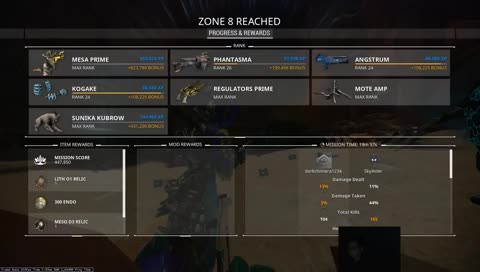 syndicates, relics, smeeta