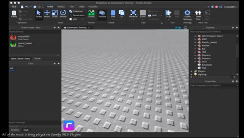 Building on Roblox Studio