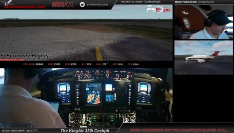 N38AK King Air 350i - CYVR - KTVL  [Happy New Year!]