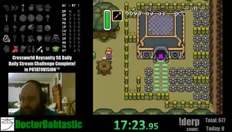 [Day 365/365] DoctorBobtastic's Hometown Sabbatical: 1 Year Stream Challenge Celebration: Crosskey Daily Race [POTATOVISION™]