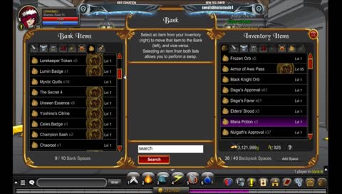 [Eng/Swe] Happy New Year !!! Everyone Now Goodbye 2018 and Hello 2019!! AQW Rest of stream