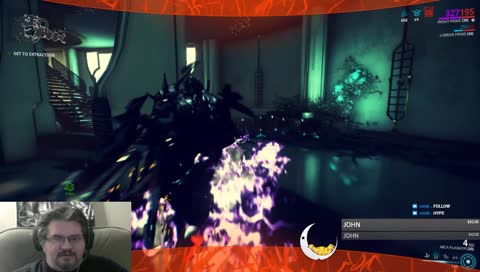 Just bumming around on warframe.  Feel free to join and chat