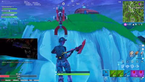 [FR] Bonne année, Fortnite live tranquille + webcam