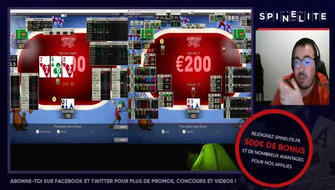 TOP SPIN de 20h30 à 22h : Mehdi joue en expresso 100 euros, 50 euros de ticket à gagner !