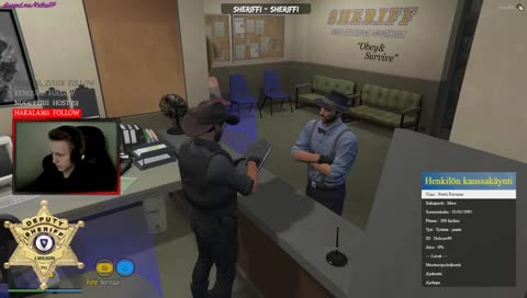 ⭐SheriffiYliJohtaja J.Wilson⭐ | New Emote/Alert | !discord !donation !sub