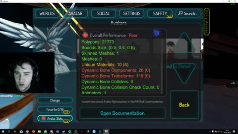 first time vrchat HELP ME - !discord