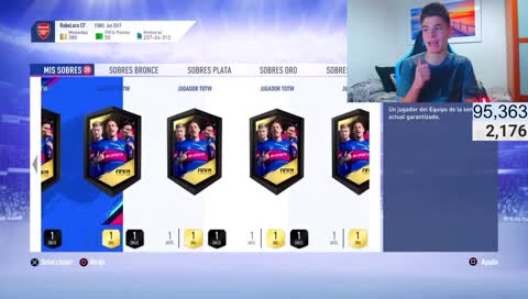 😱 ABRIENDO +40 SOBRES DE IF ASEGURADO Y MEJORAS DE LIGA EN FIFA 19!!!