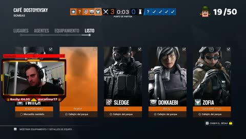 [Esp/PC]  💎 Rainbow Six💎 -  Toxic player  rage and Magic ingles #iceteammagopiña  - #PatrullaGusanaL