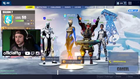 !join !newvid | Fortnite Open Lobby | Creator Code - OFFICIALFTG