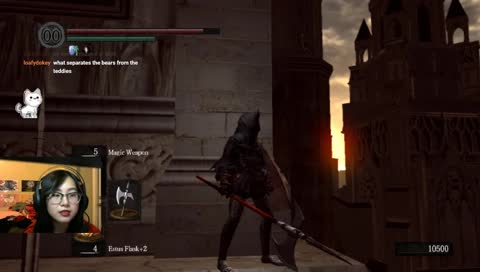 continuing my blind playthrough of dark souls:ptd edition, come join and chat w me <3 [eng/chn]