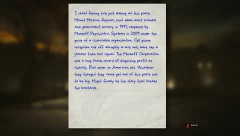 Outlast First Playthrough