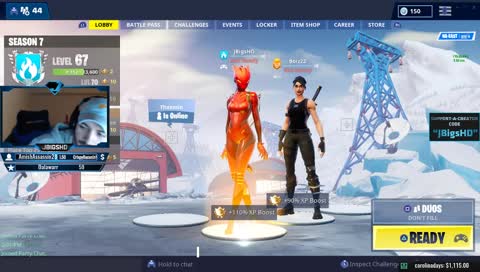 HIGH^^^ KILL DUOS | #DareJBigs | Sub Goal 59/65 | !points