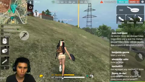 [PE] FREE FIRE: HACK de HEADSHOTS? (a practicar! :D)🔫 en VIVO