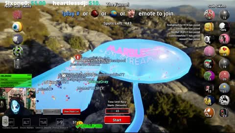 PLAYING WITH BALLS! 100bits TTS!