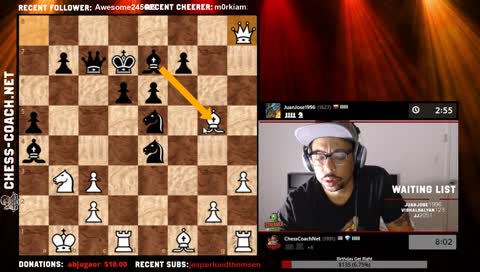 [chess.com] Puzzle Rush Fails and Viewer Challenges