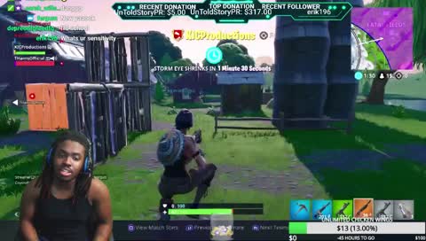 TSM Daequan's Little Brother Plays Fortnite! (I'm really a rapper)