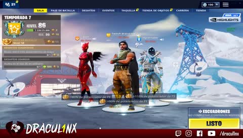 VAMOS POR ESAS WINS  | FORTNITE SERVER BR | CHL