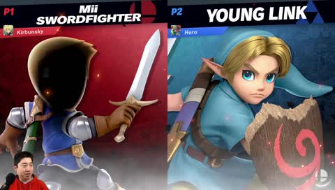 Playing against 'Link'